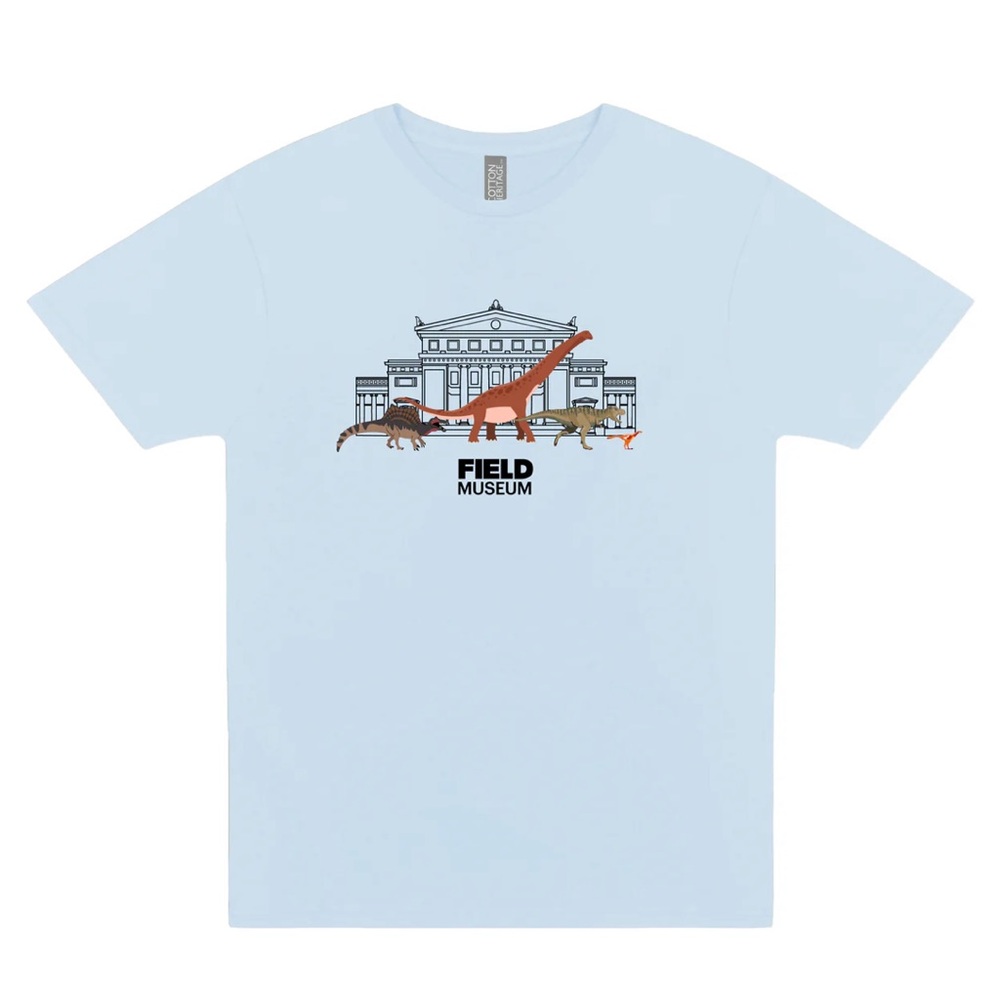 NWOT Field Museum dinosaur tshirt